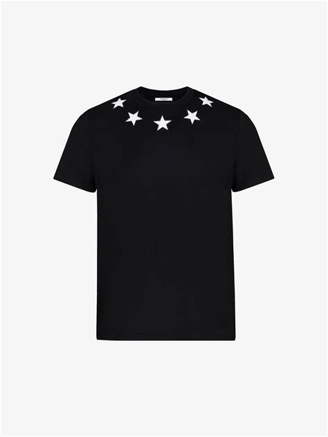 givenchy star graphic print shirt|Givenchy paris tees.